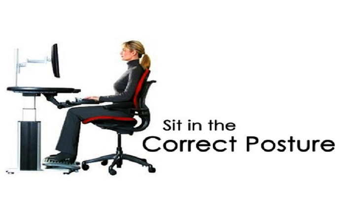 شیوه صحیح نشستن برای کارمندان