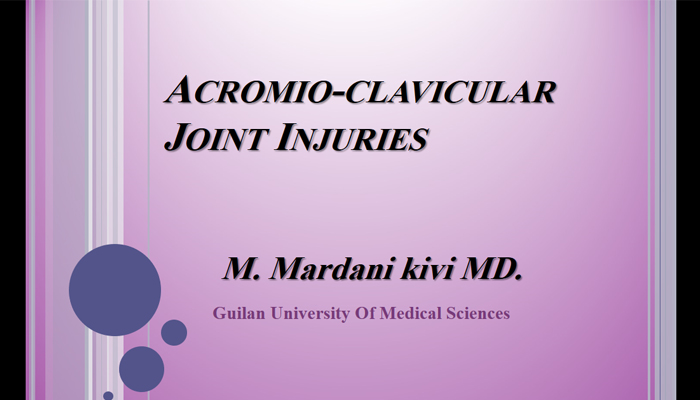 Acromio-clavicular Joint Injuries