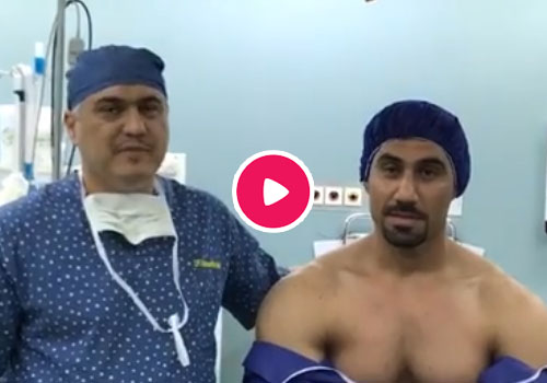 جراحی پارگی عضله سینه بعد از 4 سال