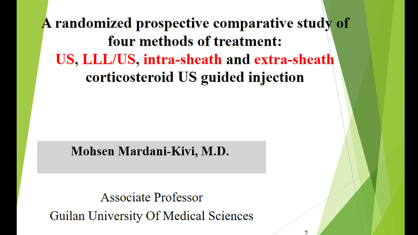 A randomized prospective comparative study of four methods of treatment